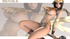 3D view Queens blade