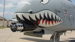 A-10 Thunderbolt II nose