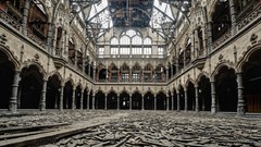 Abandoned buildings urban