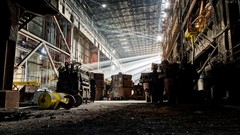 Abandoned cityscapes factories