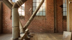 Abandoned factories old buildings