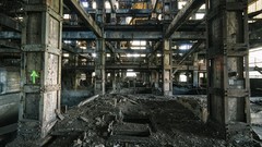 Abandoned urban cityscapes factories