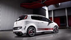 abarth Car hatchbacks italian cars vehicle white cars Fiat Punto