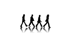 Abbey Road black and