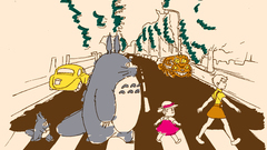 Abbey Road totoro My