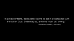 Abraham Lincoln Quotes religion