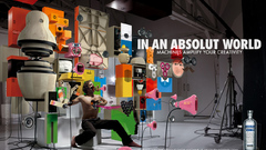 Absolut World Machines vodka