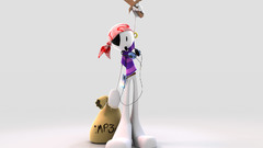 Abstract 3d-art pirate Music