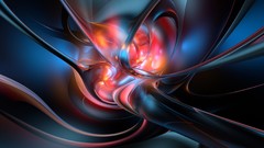 Abstract 3d cgi