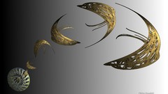 Abstract 3d futuristic