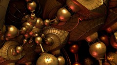 Abstract 3d futuristic