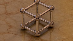 Abstract 3d futuristic