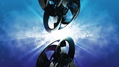 Abstract 3d futuristic