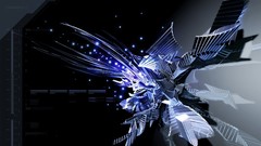 Abstract 3d futuristic