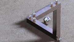 Abstract 3d futuristic