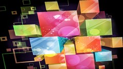 Abstract 3d multicolor