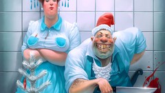 Abstract advertisement funny artwork pinups Russians