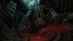 Abstract alien prometheus