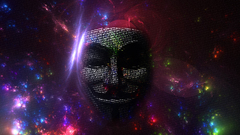 Abstract Anonymous Guy Fawkes