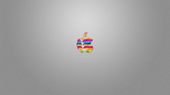 Abstract apple inc artwork