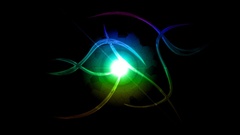 Abstract apple inc logos