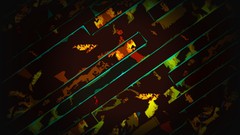 Abstract artist tiled