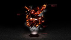 Abstract artistic futuristic