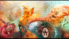 Abstract artwork Android Jones