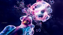 Abstract artwork color Processing