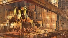 Abstract artwork futuristic