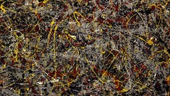 Abstract artwork Jackson Pollock