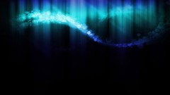 Abstract Aura blue stripe