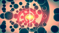 abstract ball digital art balls Sphere cgi render 3D Abstract