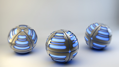 Abstract balls Grenades spheres