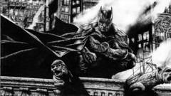 Abstract Batman dc comics