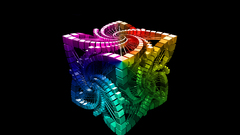 Abstract black background