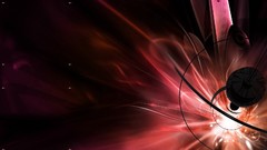 Abstract black background