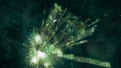 Abstract black background