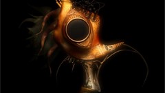 Abstract black background