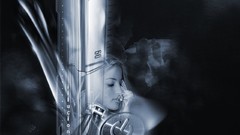 Abstract black background