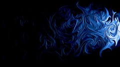 Abstract black background artwork digital art