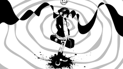 Abstract black white