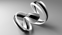 Abstract black white grayscale