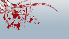 Abstract blood tentacles