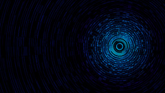 Abstract blue black digital