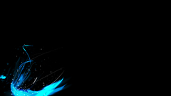 Abstract blue black sparkles