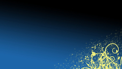 Abstract blue minimalistic