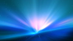 Abstract blue minimalistic mac