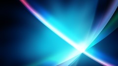 Abstract blue multicolor