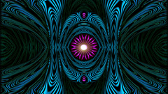 Abstract blue pink Fractals